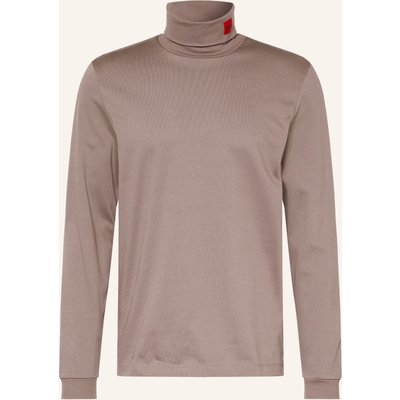 Hugo Rollkragenshirt Derollo braun