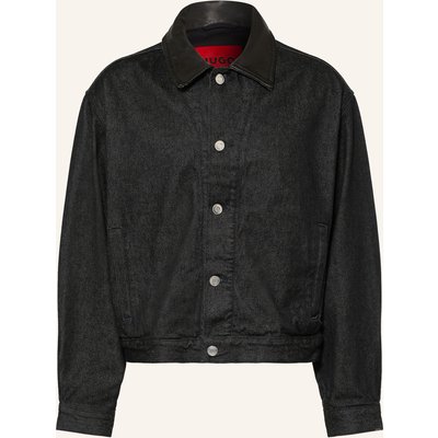 Hugo Jeansjacke schwarz