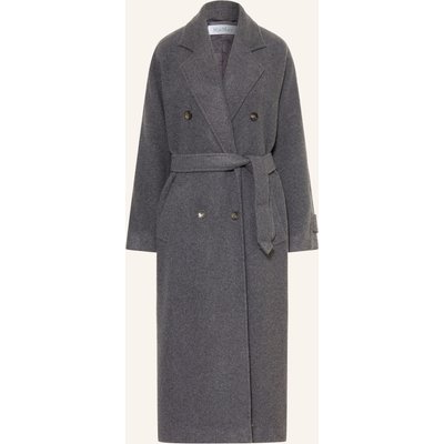 Max Mara Mantel Cadmio Mit Cashmere grau