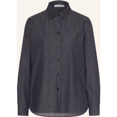 Max Mara Jeansbluse Molo blau
