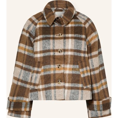 Neo Noir Kastenjacke Quinn braun