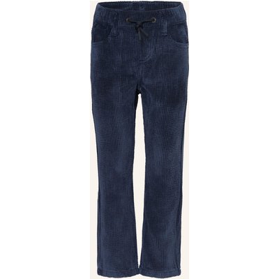 S.Oliver Red Cordhose Regular Fit blau