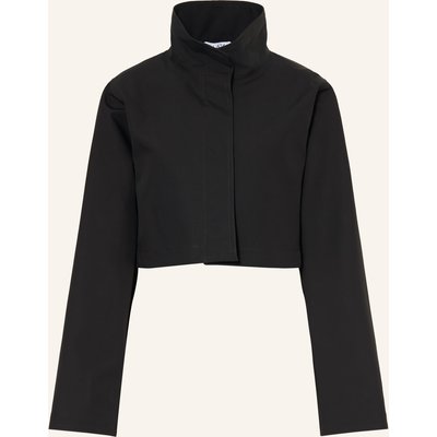 Alaïa Cropped-Jacke schwarz