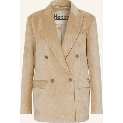 Herno Cordblazer beige