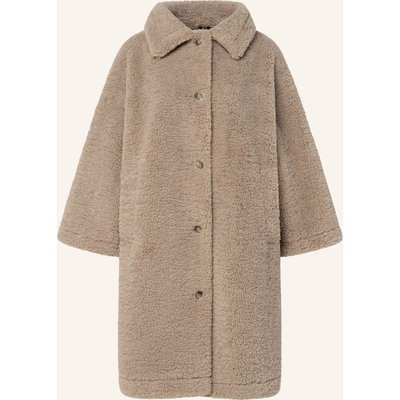 Joop! Teddyfell-Mantel Conorina beige