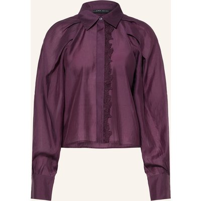 Cph Muse Hemdbluse Cmmolly Mit Spitze lila