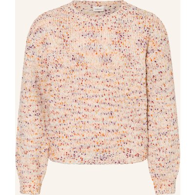 S.Oliver Red Pullover Mit Glitzergarn rosa
