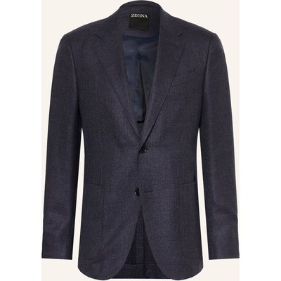 Zegna Sakko Regular Fit blau