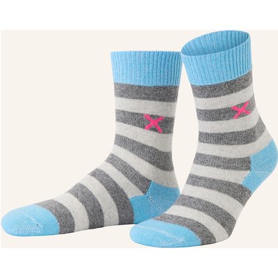 Unio Socken Cosy Glitzi Mit Glitzergarn blau