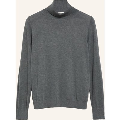 Comma Rollkragenpullover grau