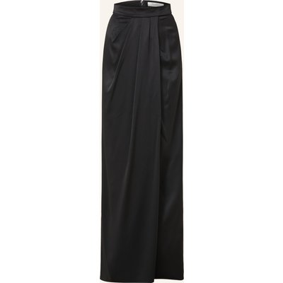 Max Mara Satinrock Camera Aus Seide grau