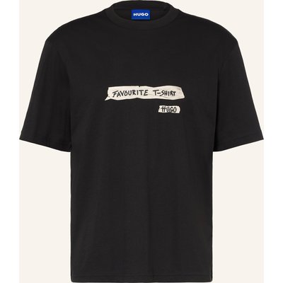Hugo T-Shirt Naxter schwarz