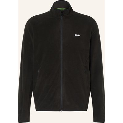 Boss Fleecejacke Active schwarz