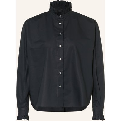 Robert Friedman Bluse Mit Rüschen schwarz