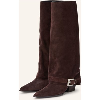 Lola Cruz Cowboy Boots Ramona braun