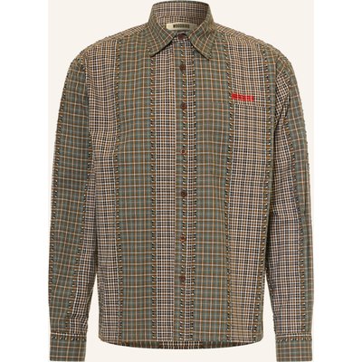 Woodbird Hemd Wbbuzo Comfort Fit grau