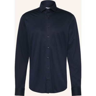 Seidensticker Jerseyhemd Regular Fit blau