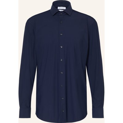Seidensticker Jerseyhemd Comfort Fit blau