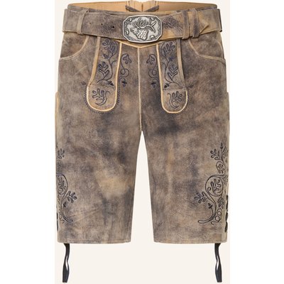 Spieth & Wensky Trachten-Lederhose Kandersteg braun