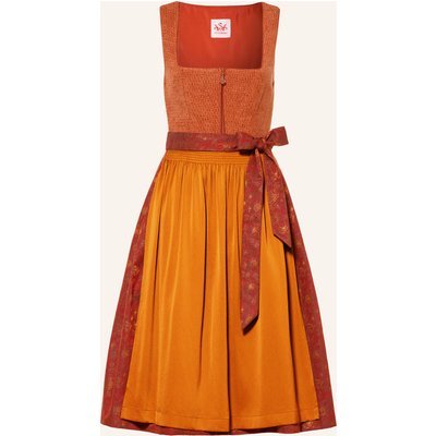 Spieth & Wensky Dirndl Kristall orange