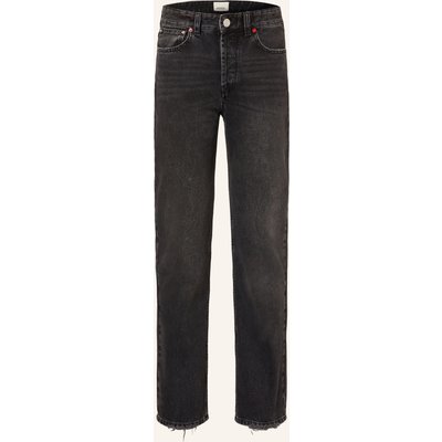 Isabel Marant Straight Jeans Daya Mit Nieten schwarz