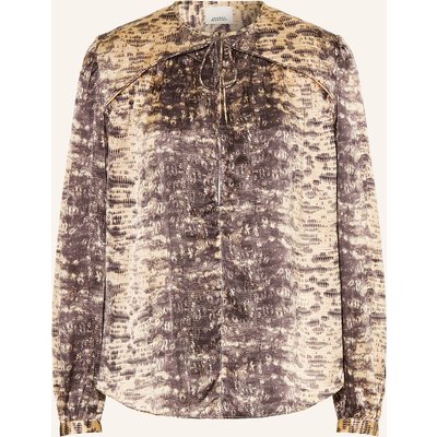Isabel Marant Blusenshirt Laraya Aus Seide beige
