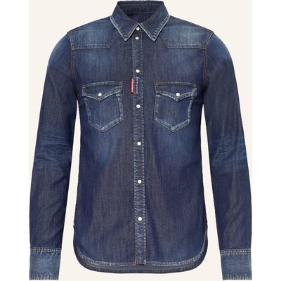 dsquared2 Jeansbluse blau