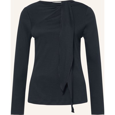 Lilienfels Longsleeve Mit Schluppe schwarz