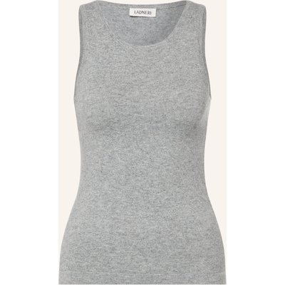 Ladneri Stricktop Elou Mit Cashmere grau