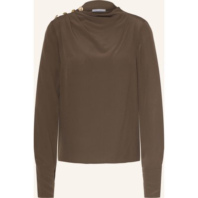 Patrizia Pepe Blusenshirt braun