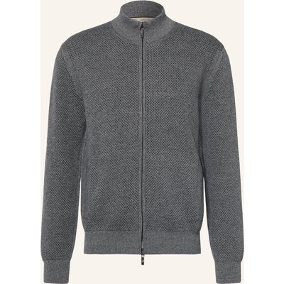 Maurizio Baldassari Strickjacke Mit Merinowolle blau