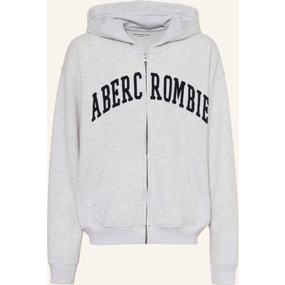 Abercrombie & Fitch Sweatjacke grau