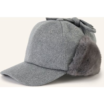 By Malene Birger Cap Tanna Mit Kunstfell grau