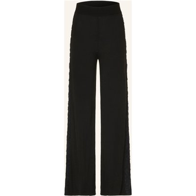 ea7 Emporio Armani Strickhose schwarz