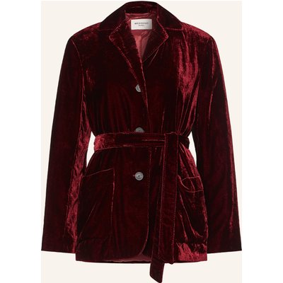 Weekend Max Mara Samtblazer Recente rot