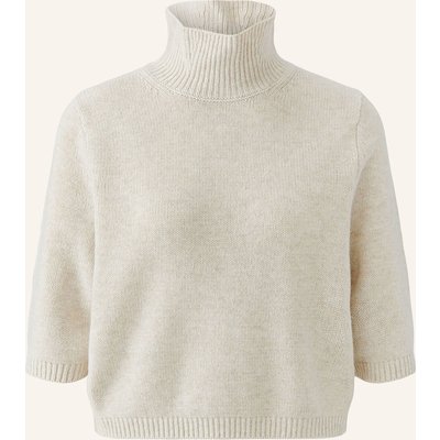 Oui Strickshirt beige