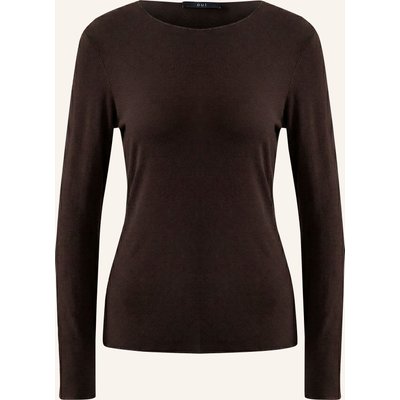 Oui Longsleeve braun