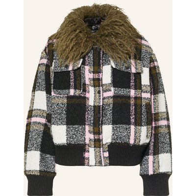 Essentiel Antwerp Blouson Kpop Mit Abnehmbarem Kunstfell gruen
