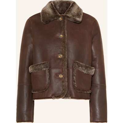 Meindl Lederjacke Beliz braun