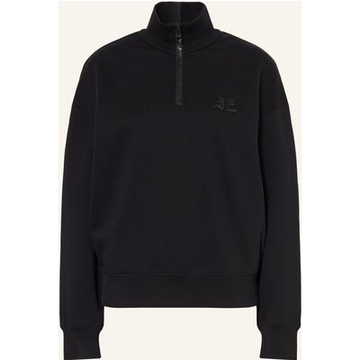 Courrèges Sweat-Troyer schwarz