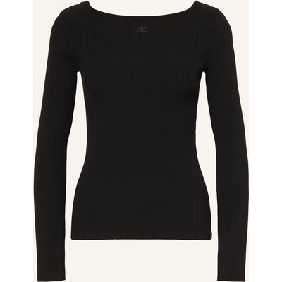 Courrèges Pullover schwarz