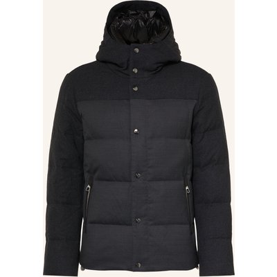 Montecore Daunenjacke Im Materialmix grau