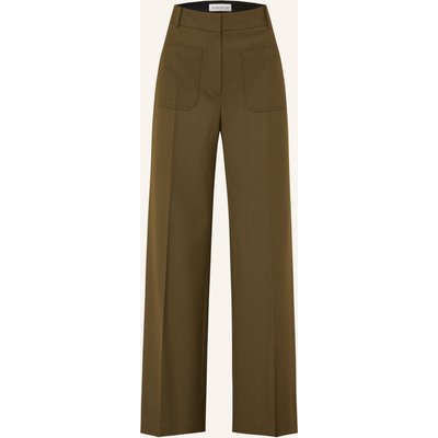 Victoria Beckham Marlenehose Alina gruen