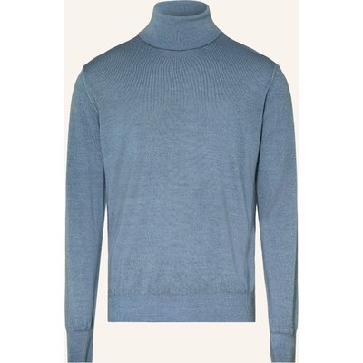 Eton Rollkragenpullover blau