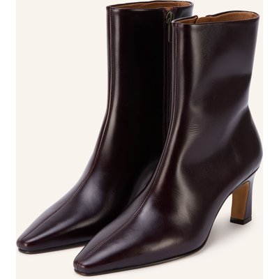 Bobbies Lackstiefeletten Émilie braun