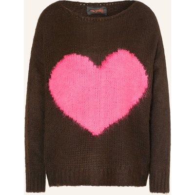 Miss Goodlife Pullover Mit Alpaka braun