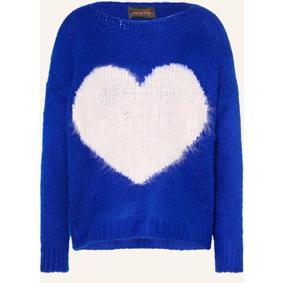 Miss Goodlife Pullover blau