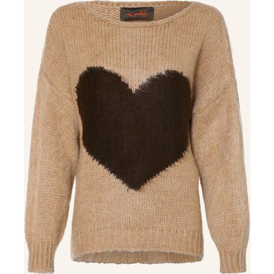 Miss Goodlife Pullover Mit Alpaka beige