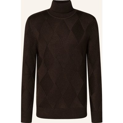 Strellson Rollkragenpullover Hamilton-Ts braun