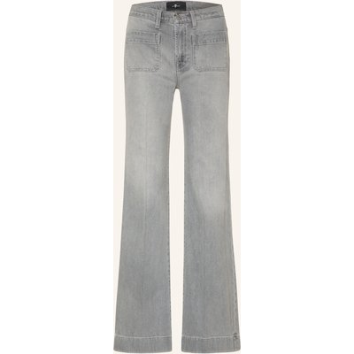 7 For All Mankind Flared Jeans Modern Dojo grau